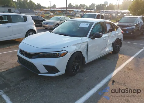 2024 Honda Civic Sport z USA, uszkodzony, nr VIN 19XFL2H87RE031757